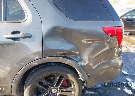 2016 Ford Explorer Xlt из США, поврежденный, VIN 1FM5K8D80GGA22057